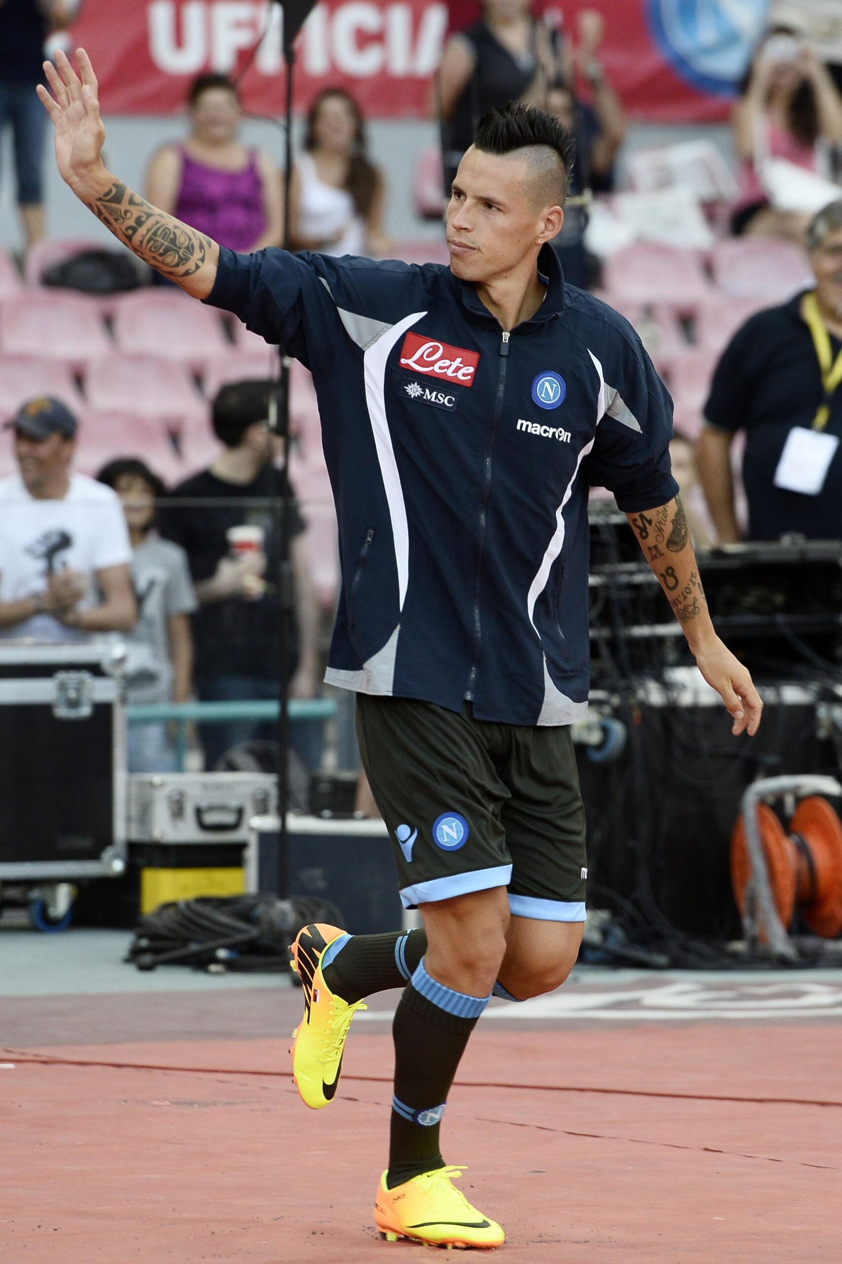 Hamsik: «Stagione positiva» 26 Hamsik Marek Napoli 2013 prepartita ifa scaled